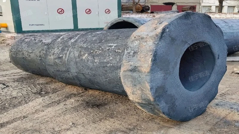 свободная поковка круглых втулок